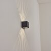 Barrero Buiten muurverlichting LED Antraciet, 1-licht