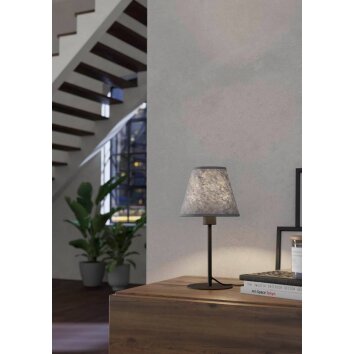 Eglo ALSAGER Tafellamp Zwart, 1-licht