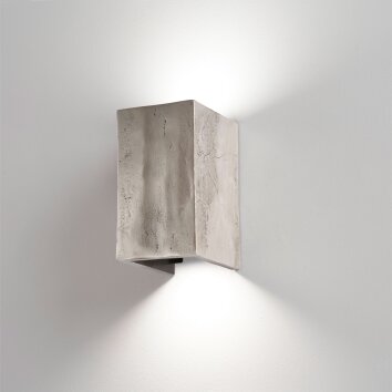 Fischer & Honsel Cog Muurlamp Nikkel mat, 2-lichts