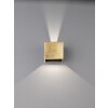 Fischer & Honsel Cog Muurlamp LED Goud, 2-lichts