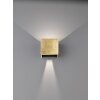 Fischer & Honsel Cog Muurlamp LED Goud, 2-lichts