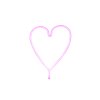 Leuchten-Direkt NEON-HERZ Decoratieve verlichting LED Kleurrijk, 1-licht