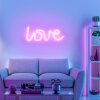 Leuchten-Direkt NEON-LOVE Decoratieve verlichting LED Roze, 1-licht