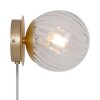 Nordlux CHISELL Muurlamp Messing, 1-licht