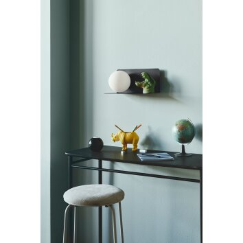 Nordlux LILIBETH Muurlamp Zwart, 1-licht