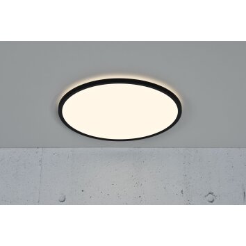 Nordlux OJA Plafondpaneel LED Zwart, 1-licht