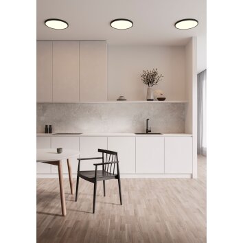 Nordlux OjaSmart Plafondpaneel LED Zwart, 1-licht