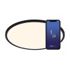 Nordlux OjaSmart Plafondpaneel LED Zwart, 1-licht