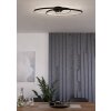 Eglo GIANELLA Plafondlamp LED Zwart, 1-licht