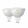 Philips Hue set van 2 LED GU5.3 6,3 watt 2000-6500 Kelvin 400 lumen