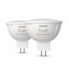 Philips Hue set van 2 LED GU5.3 6,3 watt 2000-6500 Kelvin 400 lumen