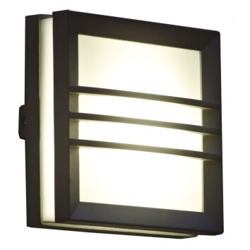 KS Verlichting Vision Muurlamp Antraciet, 1-licht