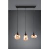 Trio Lumina Hanglamp Zwart, 3-lichts