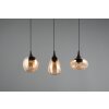 Trio Lumina Hanglamp Zwart, 3-lichts