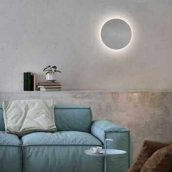 Paul Neuhaus AKKU PUNTUA Muurlamp LED Wit, 1-licht, Afstandsbediening