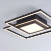 Leuchten-Direkt ASMIN Plafondlamp LED Zwart, 1-licht