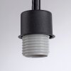JUST LIGHT GERDA TRIBU Hanglamp Natuurlijke kleuren, Zwart, 4-lichts
