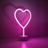 Leuchten-Direkt NEON-HERZ Decoratieve verlichting LED Roze, 1-licht