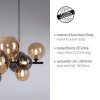 Paul Neuhaus POPSICLE Hanglamp LED Zwart, 10-lichts