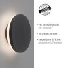 Paul Neuhaus PUNTUA Buiten muurverlichting LED Antraciet, 1-licht