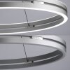 Paul Neuhaus PURE E-LOOP Hanglamp LED Zilver, 2-lichts, Afstandsbediening