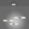 Paul Neuhaus SCULLI Hanglamp LED Zilver, 2-lichts