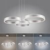 Paul Neuhaus SCULLI Hanglamp LED Zilver, 2-lichts