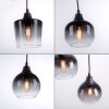 Leuchten-Direkt ZEA Hanglamp Zwart, 8-lichts