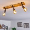 Praia Plafondlamp Bruin, Grijs, 3-lichts