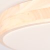 Brilliant Slimline Plafondlamp LED Wit, 1-licht, Afstandsbediening