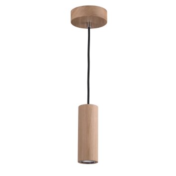 Chuquis Hanglamp LED Natuurlijke kleuren, Zwart, 1-licht