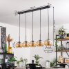 Apedo Hanger - Glas Amber, 5-lichts