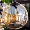 Koyoto Hanger - Glas Amber, Duidelijk, 6-lichts