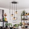 Apedo Hanger - Glas Amber, Duidelijk, 3-lichts