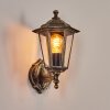 Loria Buiten muurverlichting Goud, Zwart, 1-licht