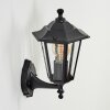 Loria Buiten muurverlichting Zwart, 1-licht