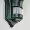 Loria Buiten muurverlichting Groen, Zwart, 1-licht, Bewegingsmelder