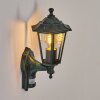 Loria Buiten muurverlichting Groen, Zwart, 1-licht, Bewegingsmelder