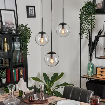 Gastor Hanger - Glas Duidelijk, 3-lichts