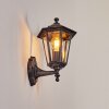 Loria Buiten muurverlichting Zwart, 1-licht