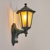 Loria Buiten muurverlichting Groen, Zwart, 1-licht, Bewegingsmelder