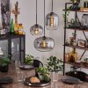 Apedo Hanger - Glas Duidelijk, Rookkleurig, 3-lichts