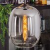 Apedo Hanger - Glas Duidelijk, Rookkleurig, 3-lichts