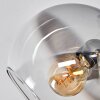 Koyoto Plafondlamp - Glas Duidelijk, Rookkleurig, 5-lichts