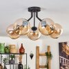 Koyoto Plafondlamp - Glas Amber, 5-lichts
