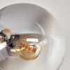 Gastor Plafondlamp - Glas Amber, Duidelijk, Rookkleurig, 5-lichts