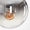 Gastor Hanger - Glas Chroom, Duidelijk, Rookkleurig, 1-licht