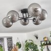 Chehalis Plafondlamp Rookkleurig, 6-lichts