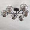 Chehalis Plafondlamp Rookkleurig, 6-lichts