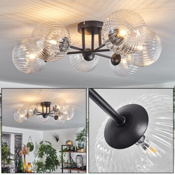 Chehalis Plafondlamp Duidelijk, 6-lichts